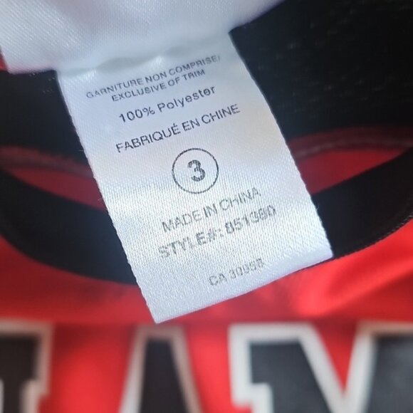 Mighty Mac NHL Calgary Flames Jersey Size 3T - Picture 7 of 14